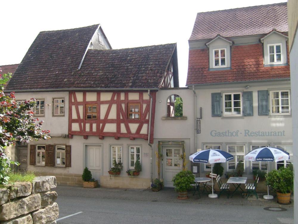 Gasthof Blauer Bock Schwäbisch Hall Eksteriør billede
