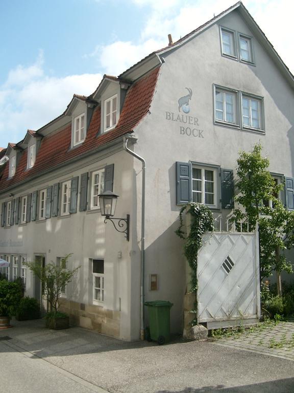 Gasthof Blauer Bock Schwäbisch Hall Eksteriør billede